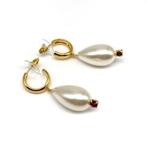 Simone Rocha Faux Pearl Classic Drop Earrings